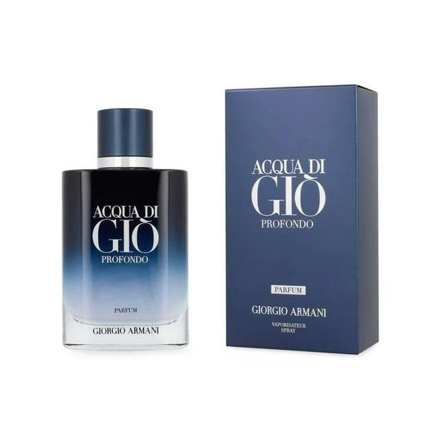 New Acqua Di Gio Profondo by Giorgio Armani 3.4 oz Parfum Cologne for Men